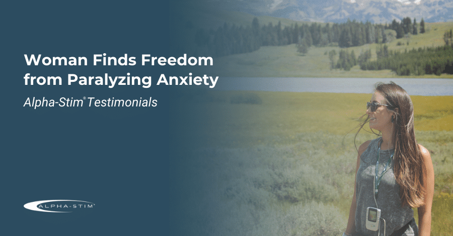 woman finds relief from paralyzing anxiety