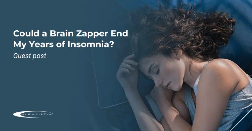 Alpha-Stim helps UK patient end years of insomnia
