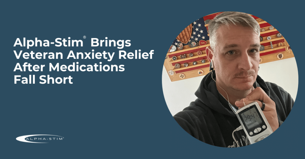 Joe Jeffrey patient story about Alpha-Stim